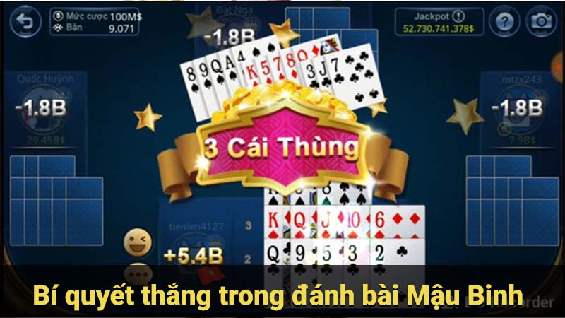 SAOWIN - 5 chiến thuật đánh bài Mậu Binh hiệu quả 2024 5 Bí quyết thắng trong đánh bài Mậu Binh