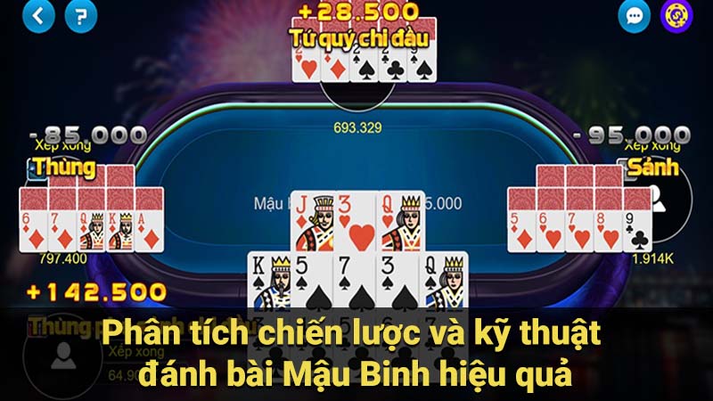 SAOWIN - 5 chiến thuật đánh bài Mậu Binh hiệu quả 2024 6 Phân tích chiến lược và kỹ thuật đánh bài Mậu Binh hiệu quả