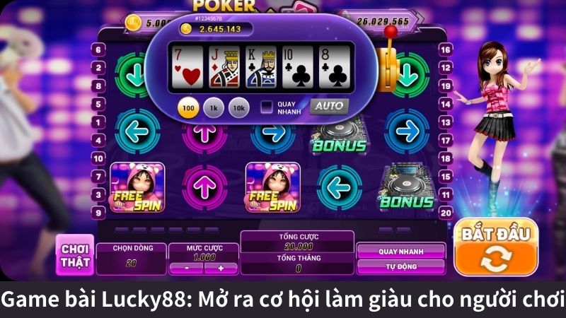 SAOWIN - Game bài Lucky88: Mở ra cơ hội làm giàu cho người chơi 5 Giới thiệu về game bài Lucky88