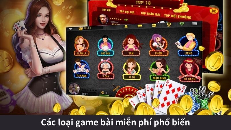 SAOWIN - Game bài miễn phí: Thỏa sức giải trí không giới hạn 7 Các loại game bài miễn phí phổ biến
