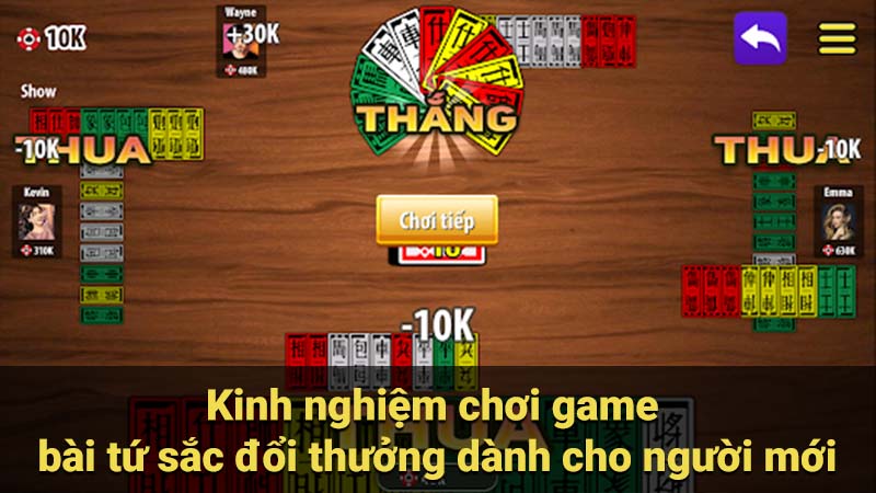 Saowin - Kinh Nghiệm Chơi Game Bài Tứ Sắc Đổi Thưởng 2024 7 Kinh nghiệm chơi game bài tứ sắc đổi thưởng dành cho người mới