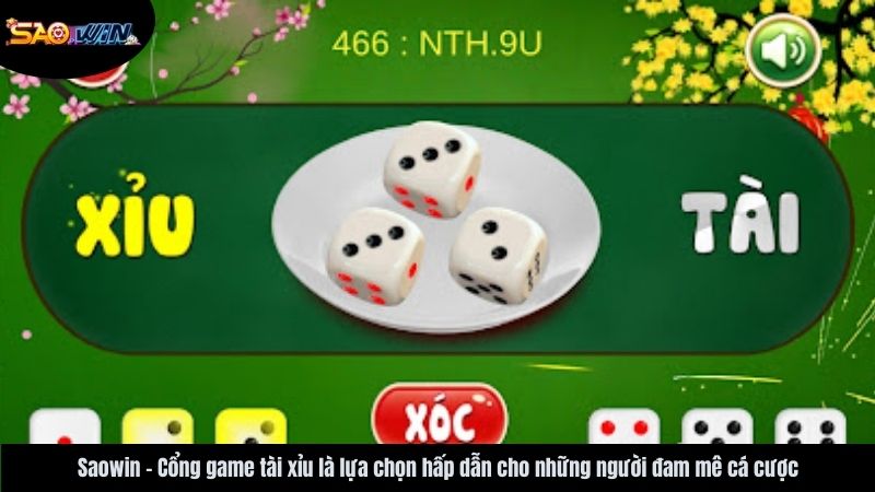 Khám phá Saowin - Cổng game tài xỉu hàng đầu cược trực tuyến 1 cong-game-tai-xiu-saowin