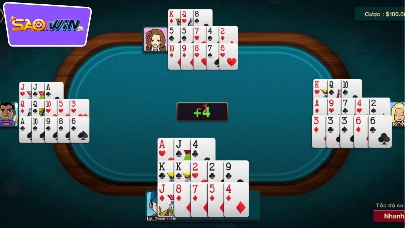 Chiến thuật cơ bản có ở bên trong cách bắt bài Liêng