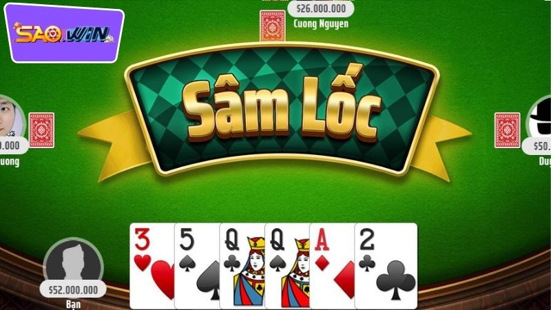 hướng dẫn chơi sâm lốc