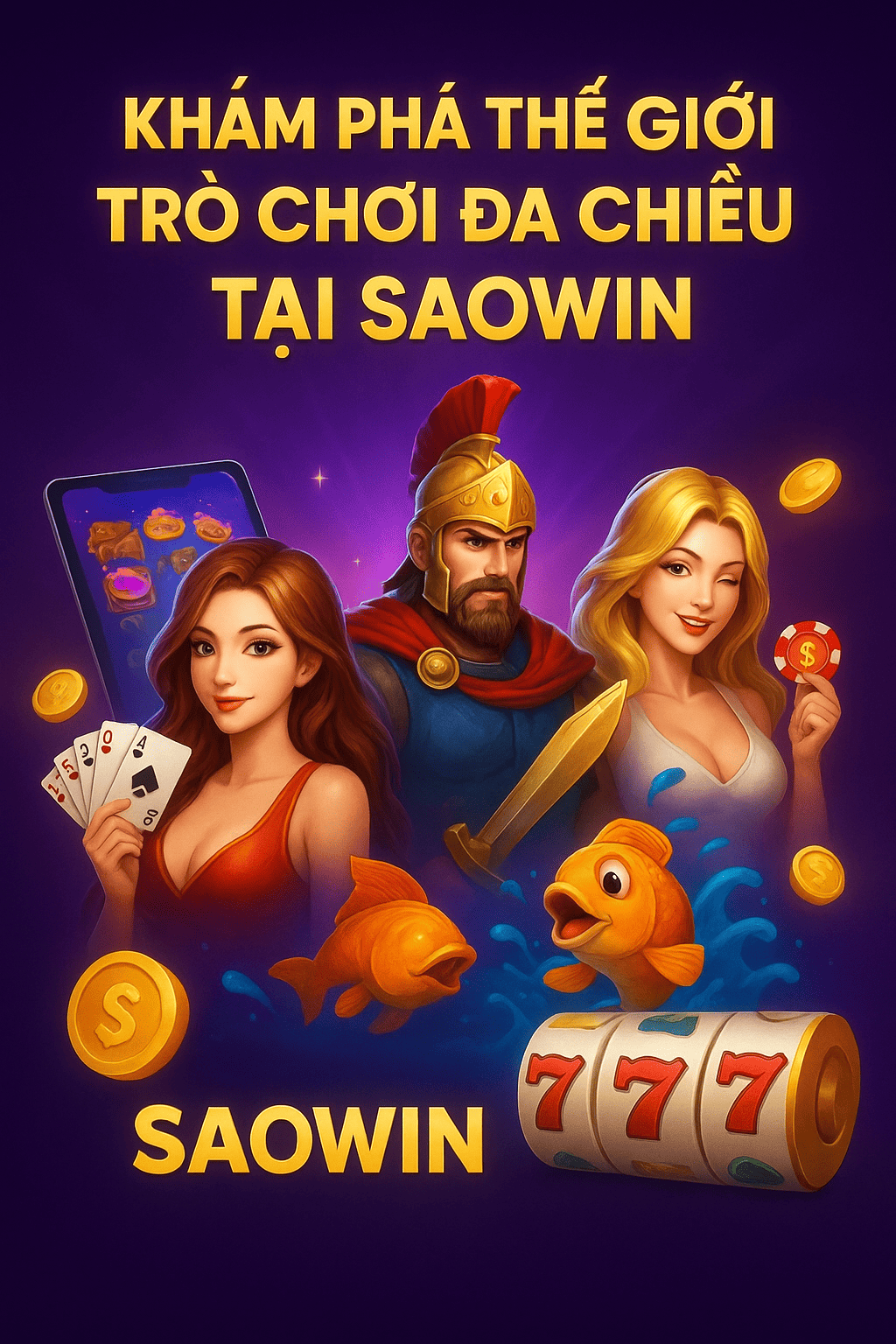 Saowin – Hệ sinh thái giải trí trực tuyến chuẩn quốc tế